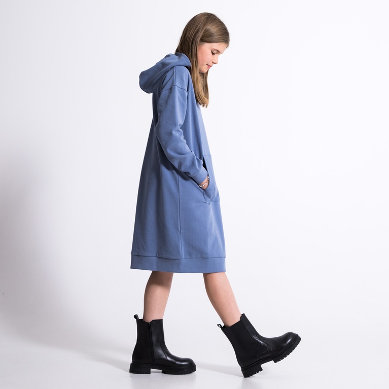 Kjole "Hood sweat dress"